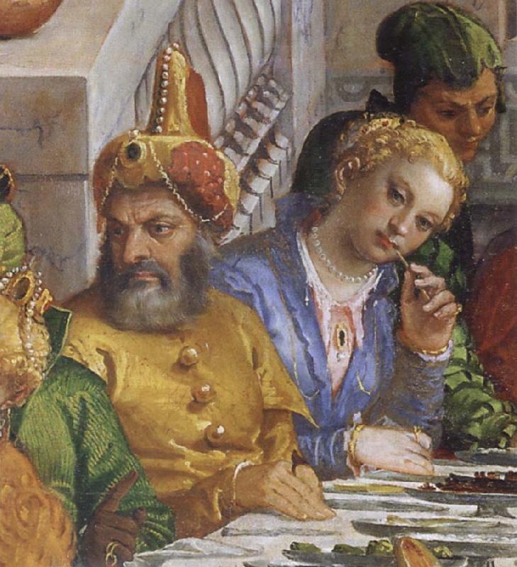 Paolo  Veronese The wedding to canons